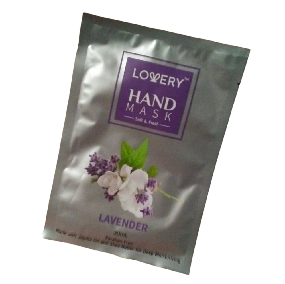 Lavender Moisturizing Hand Mask Jojoba Vitamin E Shea Butter Stocking Stuffer